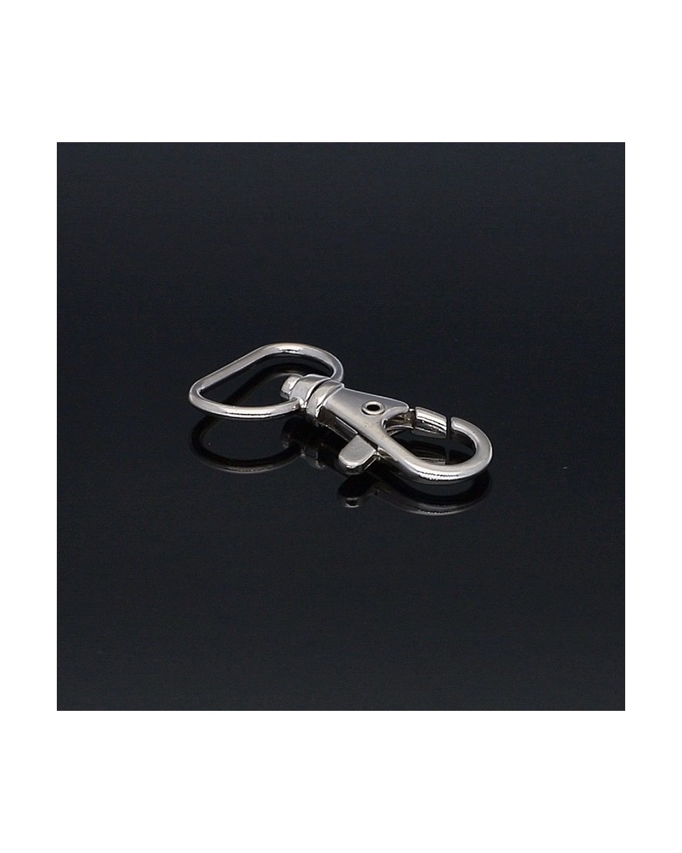 KARABINERHAKEN 20 MM NICKEL