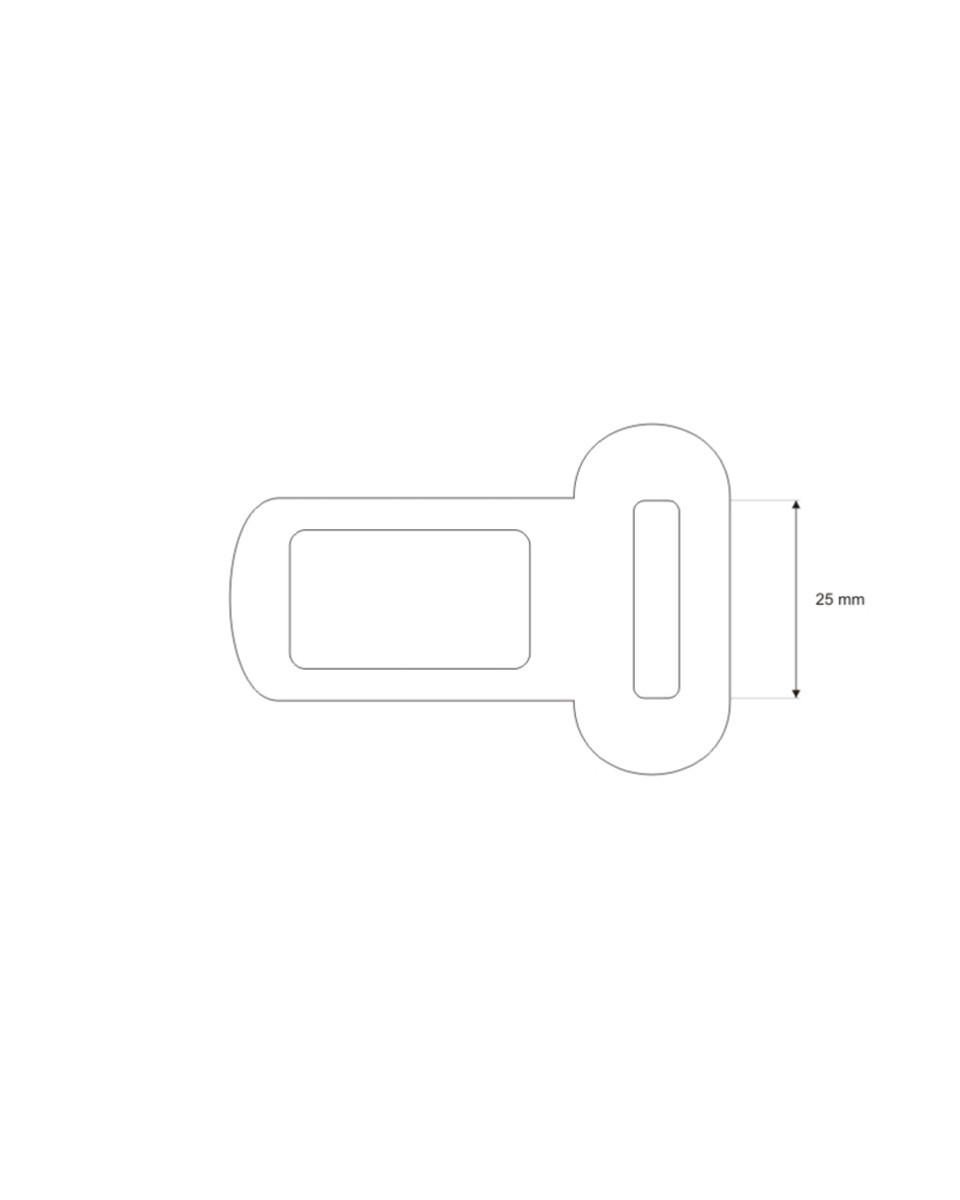 CAR LEASH PROTECTION 25 MM 1 PCS
