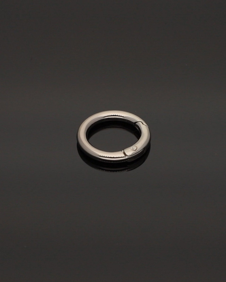 METALLRING  SCHÄKEL  20/4  MM&nbsp&nbspNICKEL DRAHT
