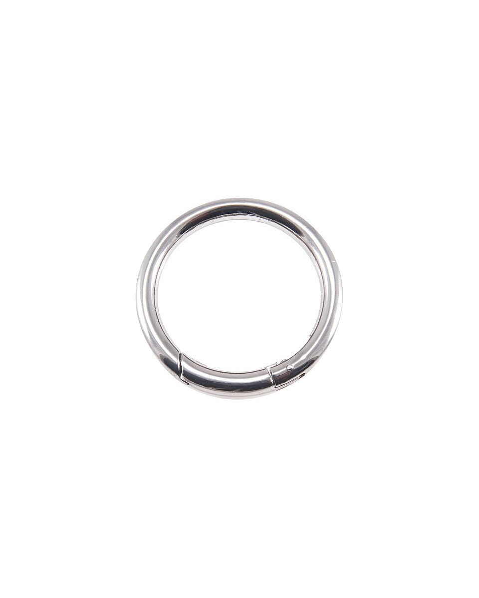 METALLRING SCHÄKEL 38/5 MM NICKEL DRAHT 1    ST.
