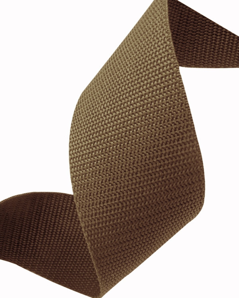 Polypropylen-Trägerband 30 mm / 1,1 mm dunkelbeige (894) eco