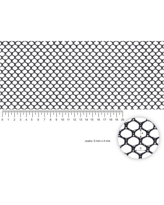 NETZ  SCHWARZ 110 G/M2 160 CM 100 LM