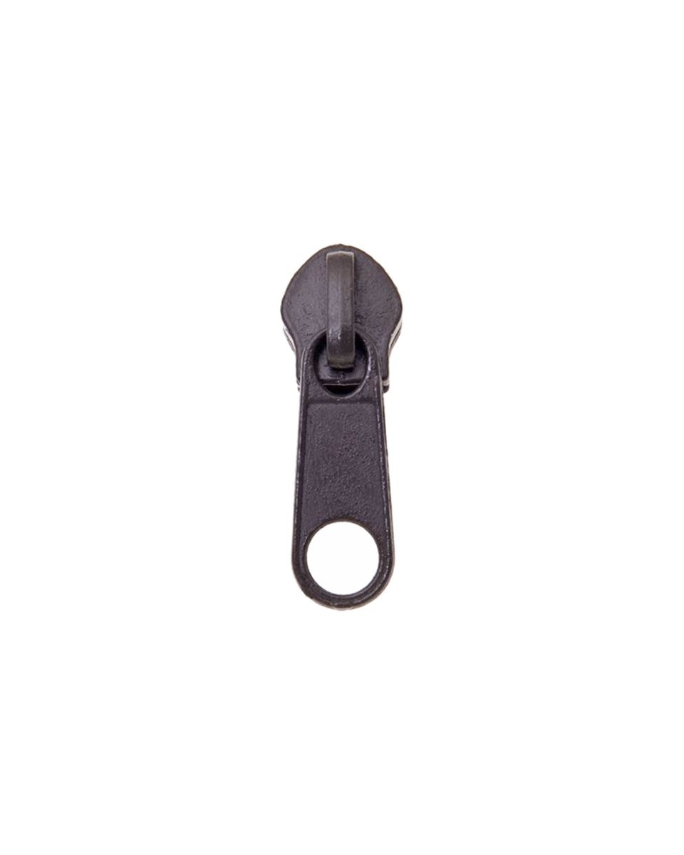 SLIDER FOR NYLON ZIPPER TAPES 10  NON LOCK (141)&nbspDARK BROWN&nbsp