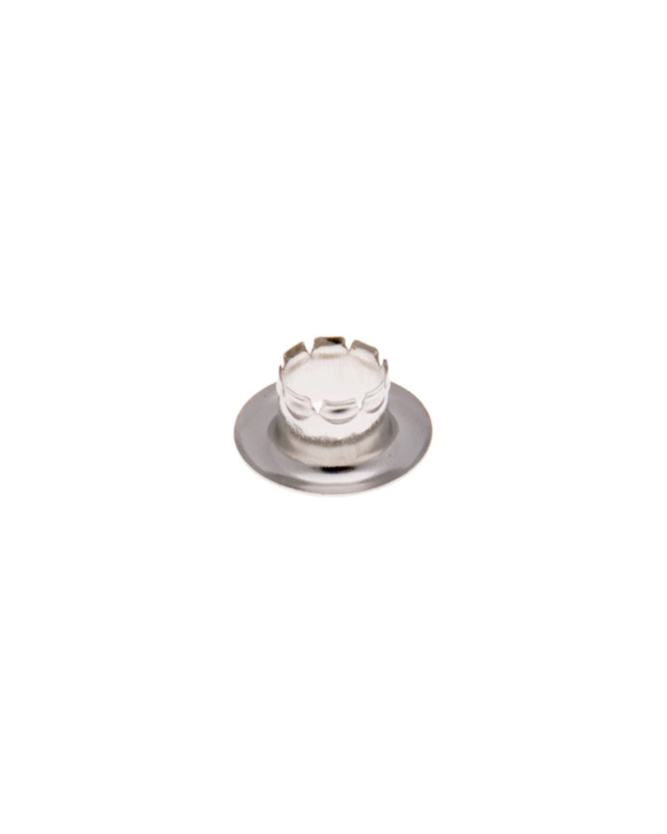 Oczko metalowe pojedyńcze 5,5/10/4 mm nikiel