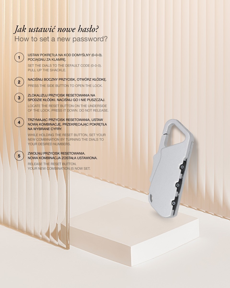 Combination Lock Oscar