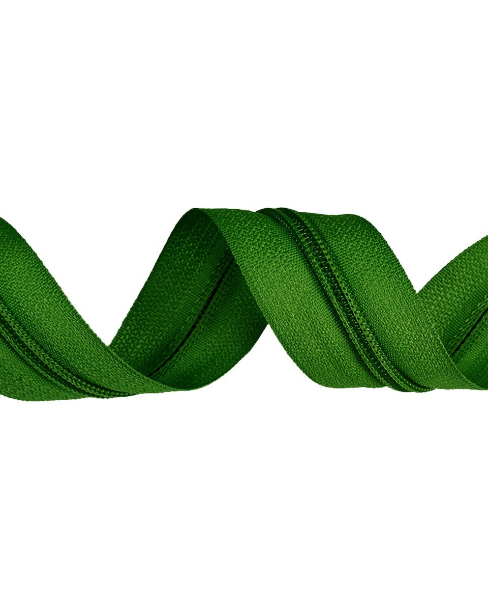 NYLON ZIPPER TAPE 5 (084) GREEN  200 MB