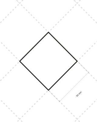 Podszewka pikowana karo 5x5 200g/m2 (580) czarna