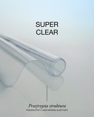 Phthalatfreie transparente PVC-Folie 0,20   mm
