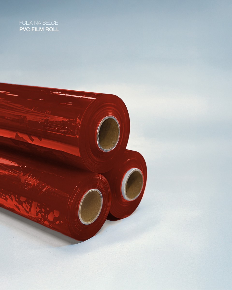 Technische transparente PVC-Folie Rot 0,50 mm Technische transparente PVC-Folie Rot 0,50 mm