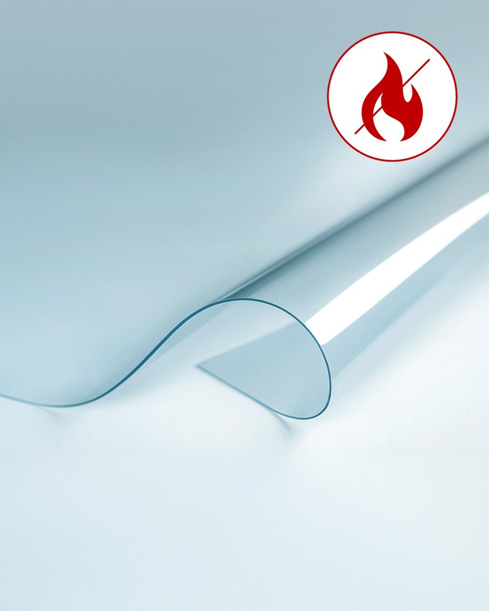 Technická průhledná PVC fólie 0,70 mm