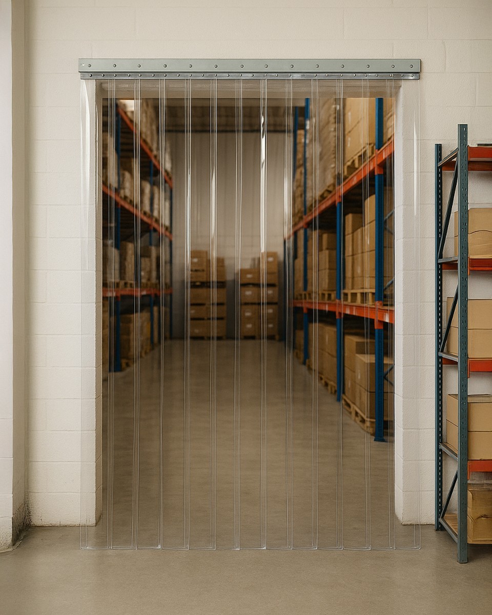 Technische transparente PVC-Folie 0,80 mm