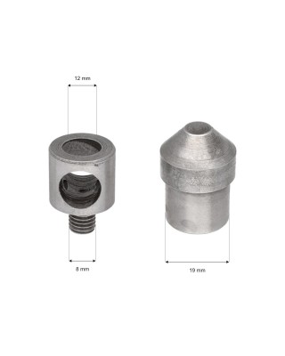 HOHL LOCHSTANZE WERKZEUG SET 12 MM