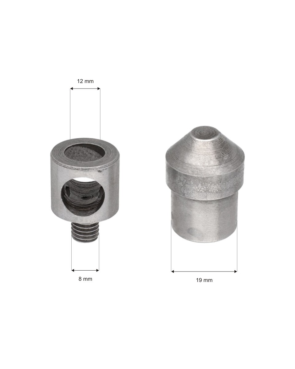 HOHL LOCHSTANZE WERKZEUG SET 12 MM
