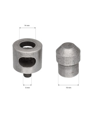 HOHL LOCHSTANZE WERKZEUG SET 14  MM