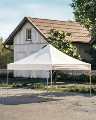 Polyester tarpaulin fabric 1200 g/m² (501) white