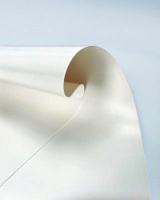 Polyester-Tarpaulin-Gewebe 1200 g/m² (501)  Weiß