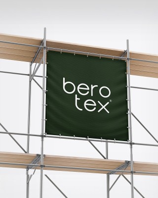Polyester tarpaulin fabric 270 g/m² (693) dark green