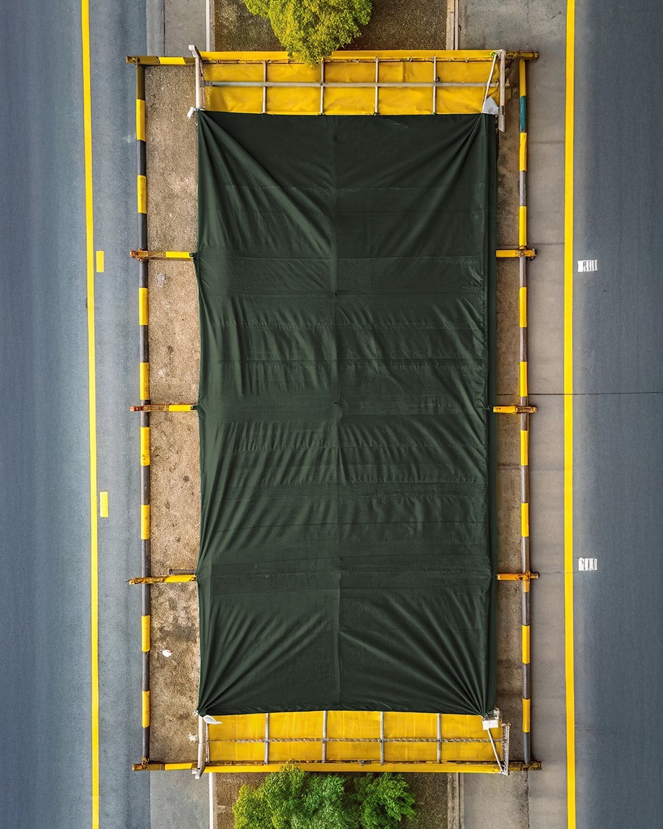Plandeka poliestrowa Tarpaulin  270 g/m2 (693) ciemnozielona