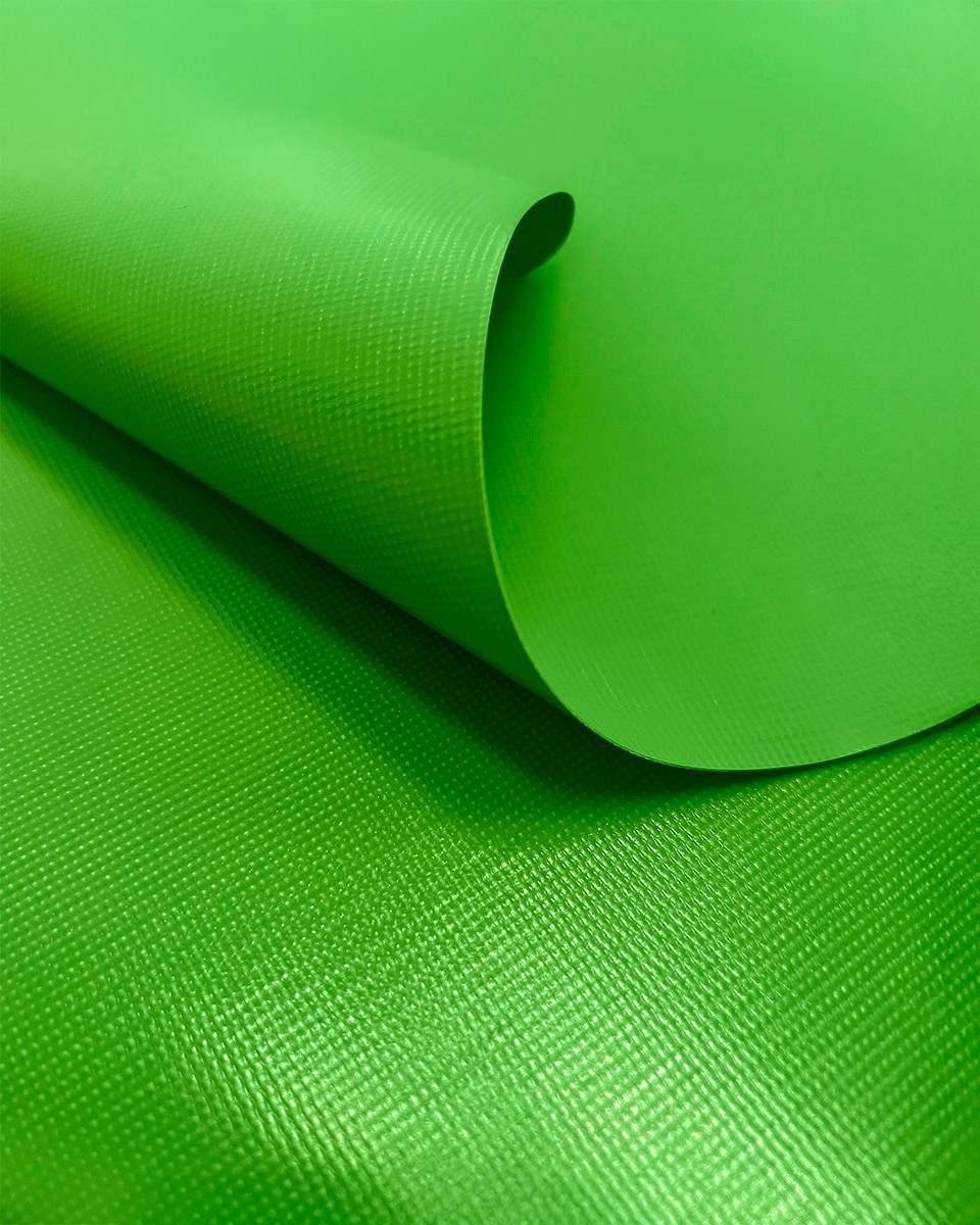 Polyester tarpaulin fabric 380 g/m² (084) green