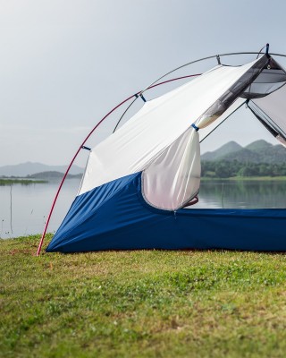 Polyester-Tarpaulin-Gewebe 380 g/m² (115) Kornblumenblau