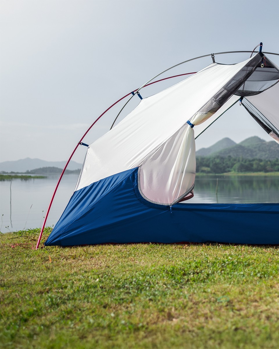 Polyesterová plachtovina tarpaulin 380 g/m² (115) chrpová modrá