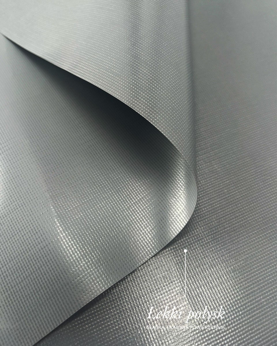 Polyester-Tarpaulin-Gewebe 380 g/m² Reach (134)  Grau