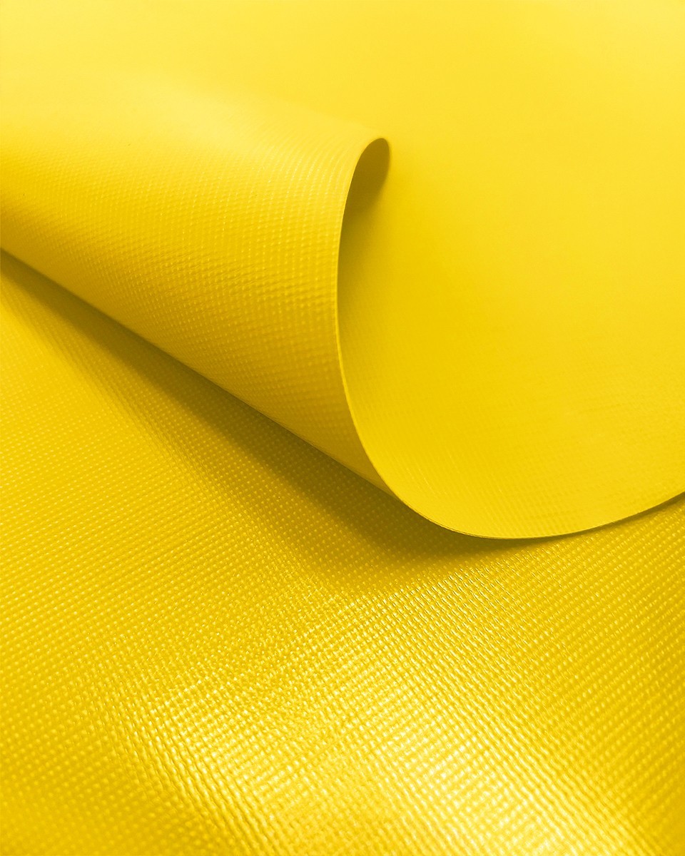 Plandeka poliestrowa Tarpaulin  380 g/m2 (506) żółta