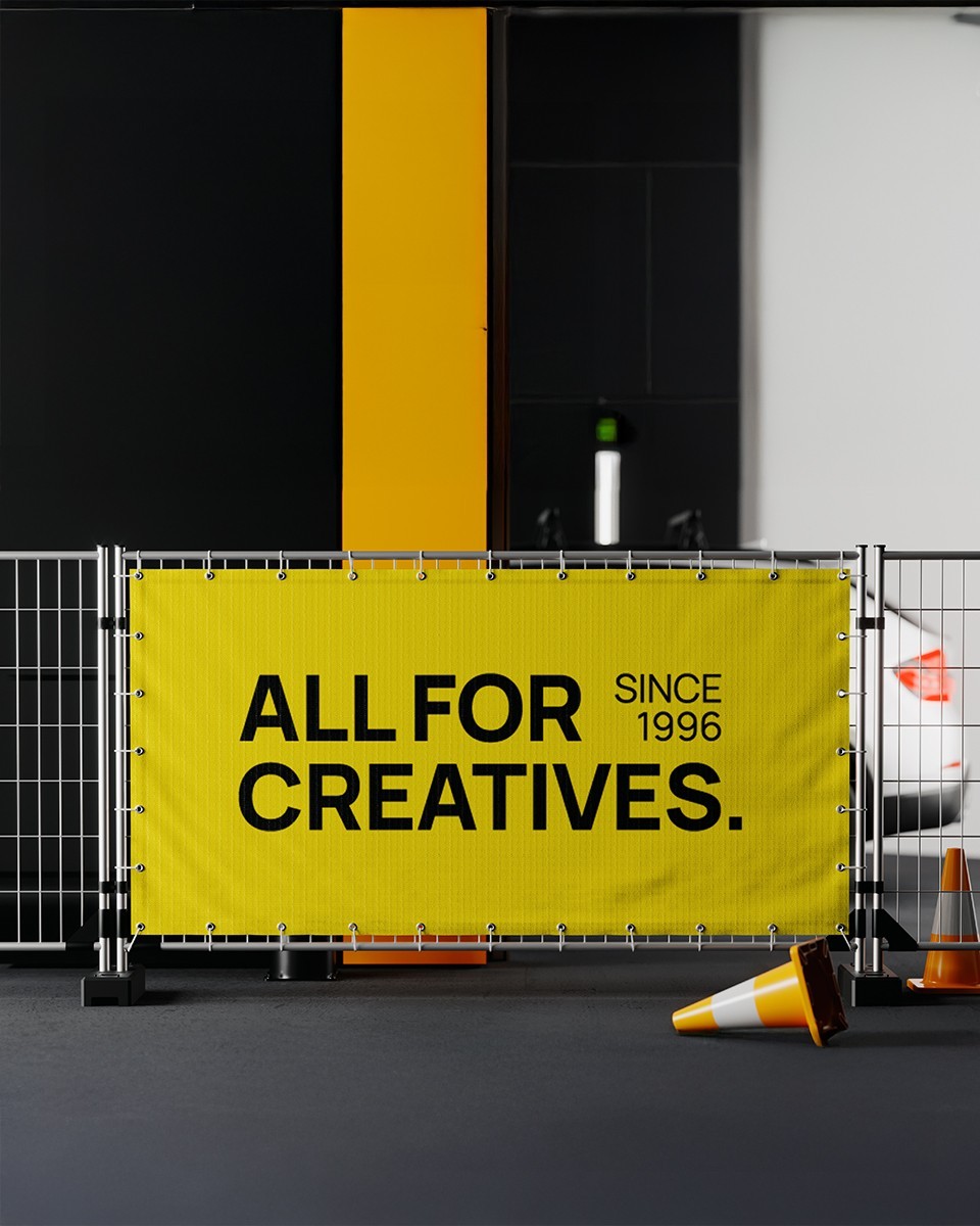 Polyester tarpaulin fabric 380 g/m² (506) yellow Polyester tarpaulin fabric 380 g/m² (506) yellow