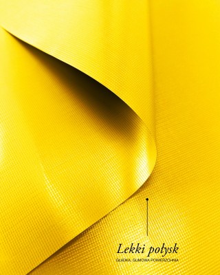 Polyester tarpaulin fabric 380 g/m² (506) yellow