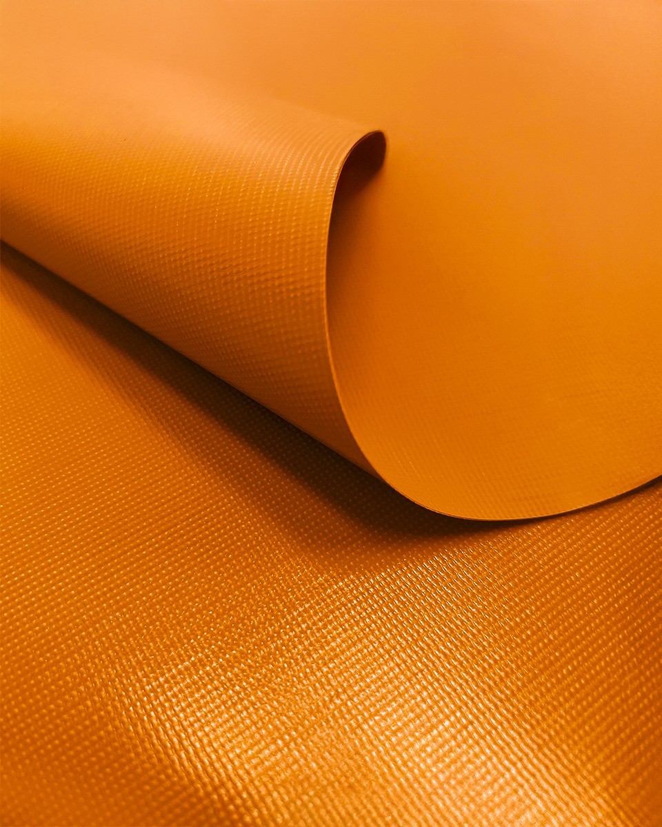 Polyester tarpaulin fabric 380 g/m² (523) orange