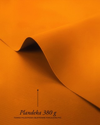Polyester-Tarpaulin-Gewebe 380 g/m² (523) Orange