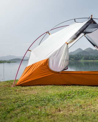 Polyester tarpaulin fabric 380 g/m² (523) orange