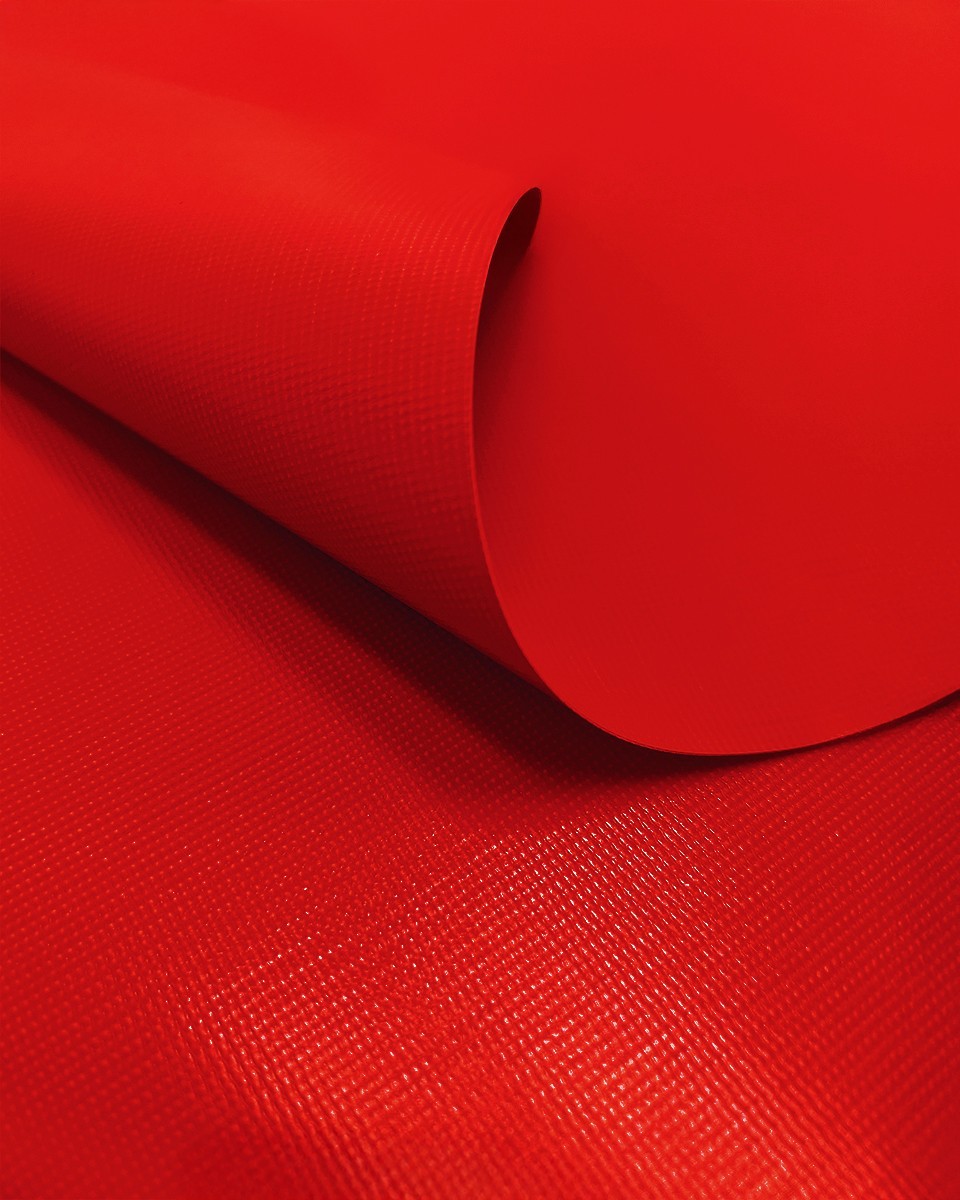 Plandeka poliestrowa Tarpaulin  380 g/m2 (620) czerwona