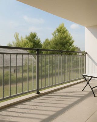 Transparent reinforced tarpaulin 0.55 mm