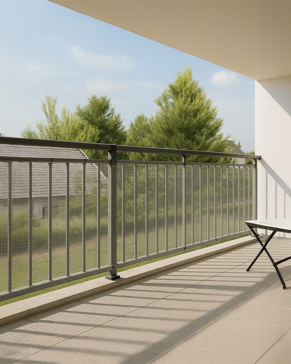 Transparent reinforced tarpaulin 0.55 mm