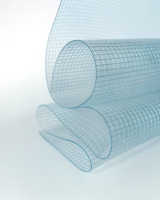 Průhledná vyztužená plachta 0,55 mm