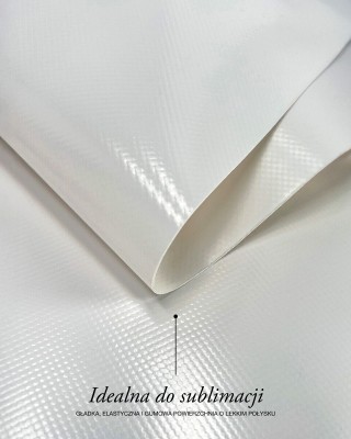 Polyester-Tarpaulin-Gewebe 900 g/m² (501) Weiß
