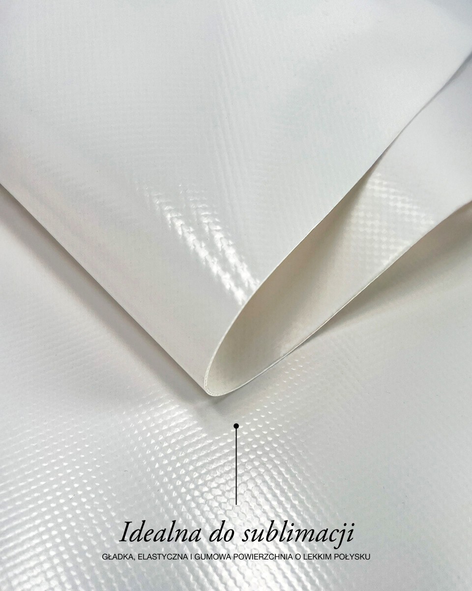 Polyester-Tarpaulin-Gewebe 900 g/m² (501) Weiß