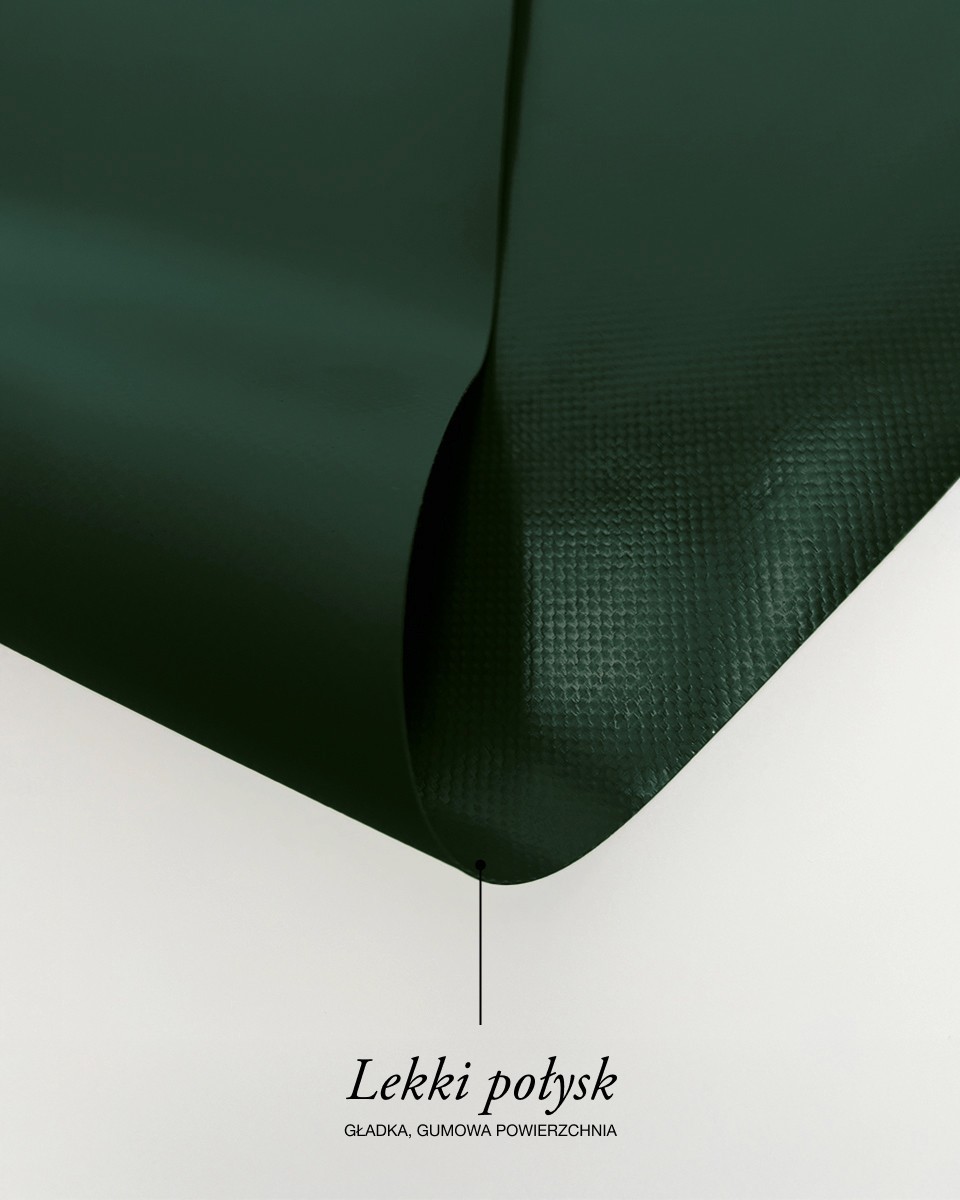 Polyester tarpaulin fabric 630 g/m² (693) dark green