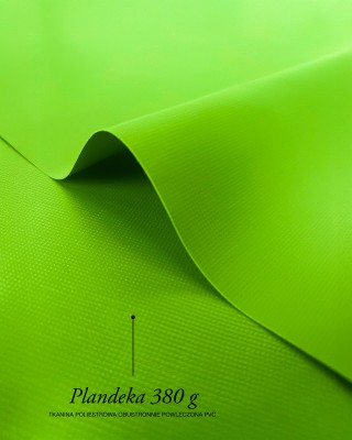Polyester-Tarpaulin-Gewebe 380 g/m² (684)  Hellgrün