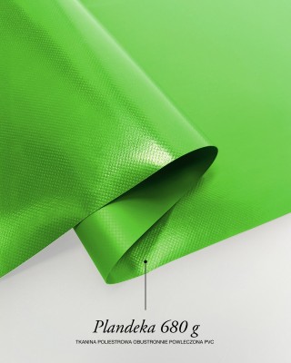 Polyester-Tarpaulin-Gewebe 680 g/m² REACH (684) Grün