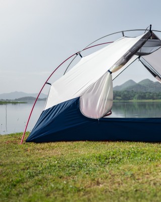 Polyesterová plachtovina tarpaulin 380 g/m² (918)  modrá