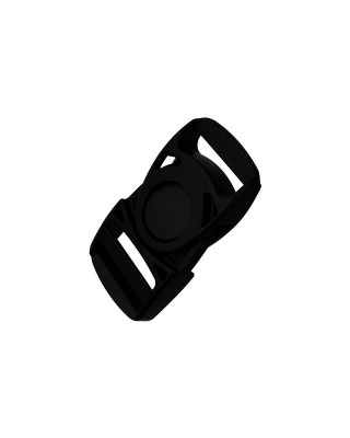 Klamra plastikowa obrotowa Samuel 25 mm czarna