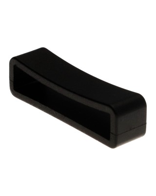 kunststoffschlaufe für band&nbsp32 mm schwarz  100 st.