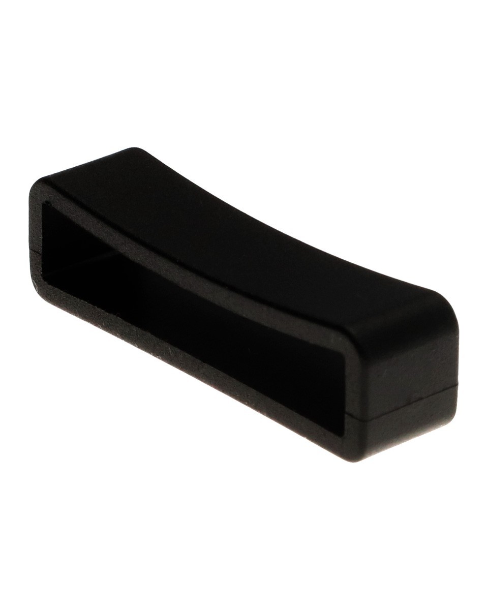 Plastic loop&nbsp32  mm black 100 pcs