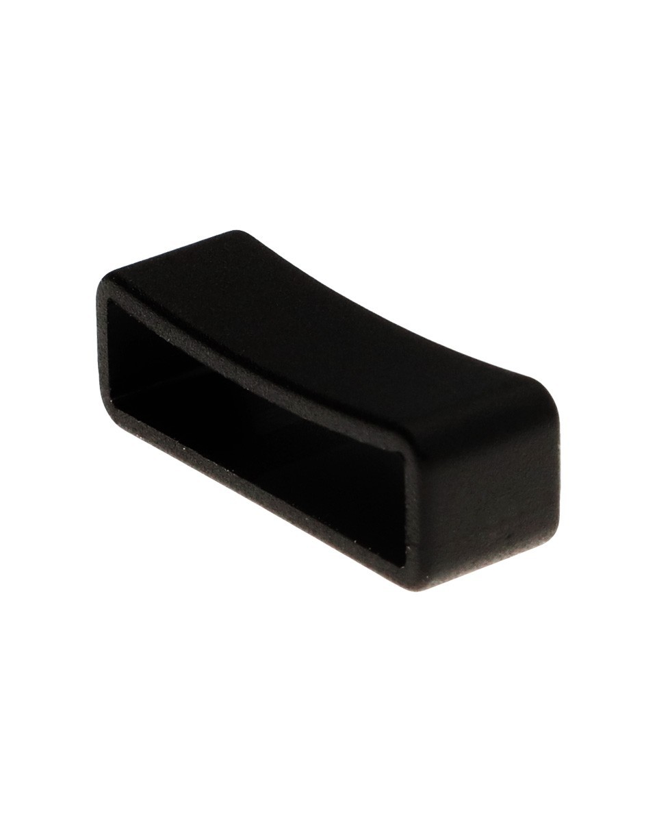 Plastic loop&nbsp27 mm black 100 pcs