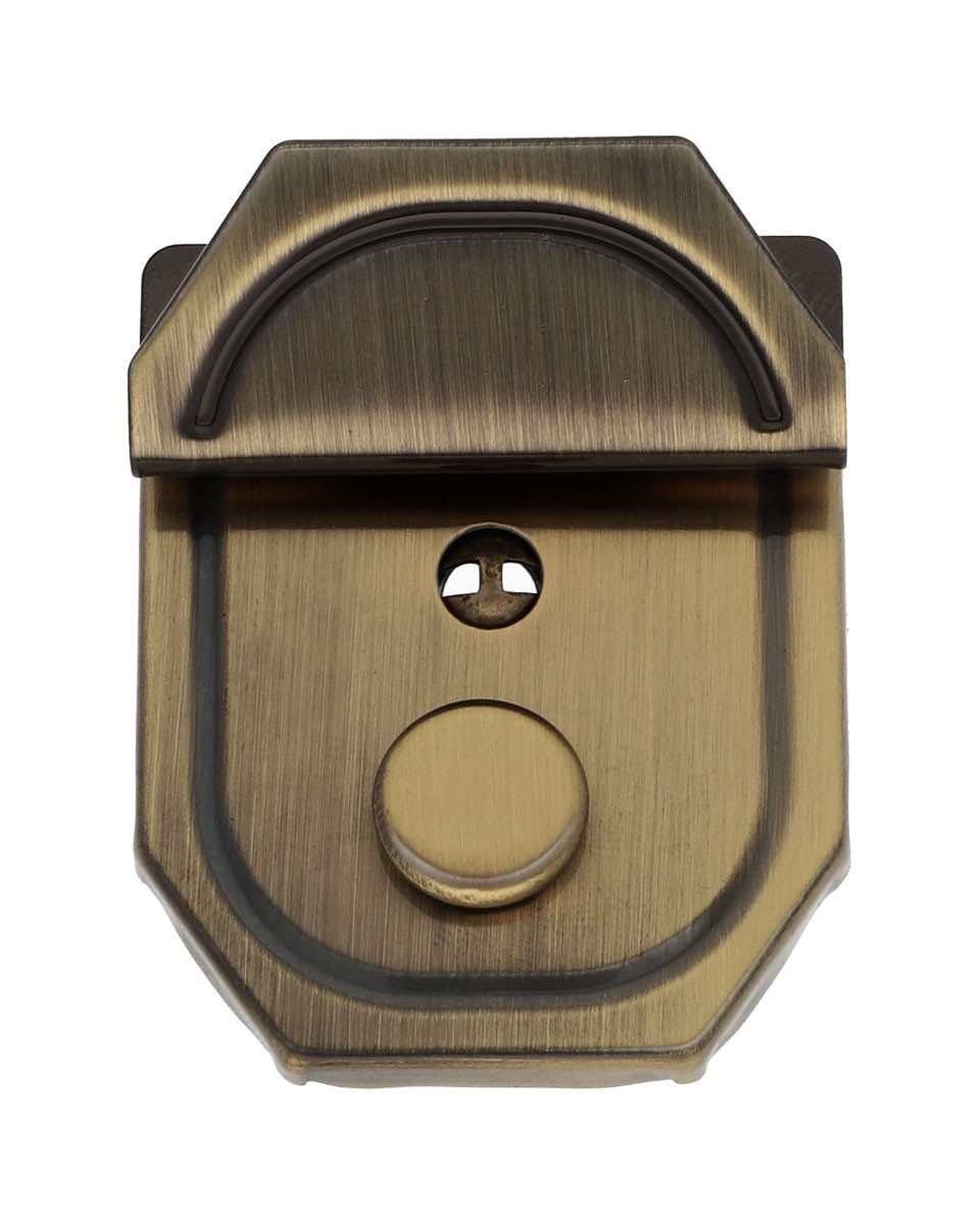 Briefcase lock 37/47 mm 016 old gold&nbsp12  pcs