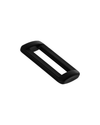 Plastic frame KAM 25 mm eliza black  100 pcs
