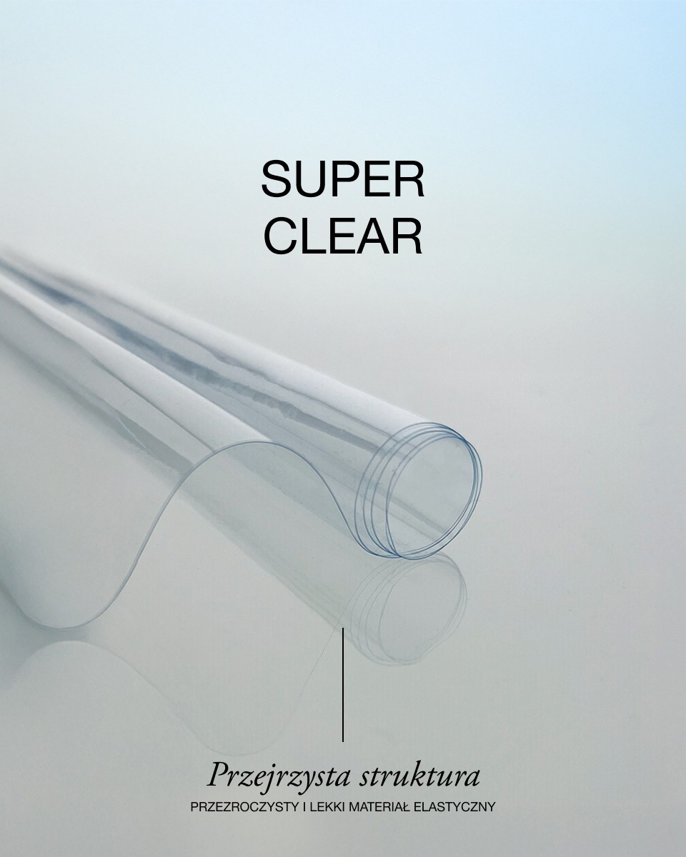 Technische transparente PVC-Folie 0,20 mm