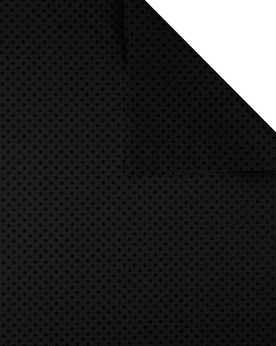 ANTIRUTSCHGEWEBE 600D PU-BESCHICHTET  SCHWARZ (580)  145 CM